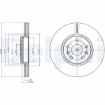 Piduriketas DELPHI BG4338C