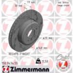 Piduriketas ZIMMERMANN 150.3434.55