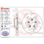 Piduriketas BREMBO 09.C549.21