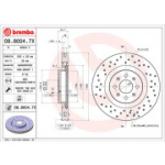 Piduriketas BREMBO 09.8004.7X