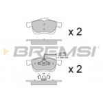 Piduriklotsi komplekt, ketaspidur BREMSI BP3413