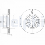 Piduriketas DELPHI BG4314