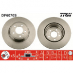 Piduriketas TRW DF6070S