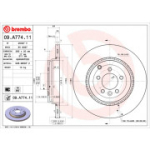 Piduriketas BREMBO 09.A774.11
