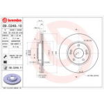 Piduriketas BREMBO 09.C249.11