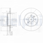 Piduriketas DELPHI BG3992
