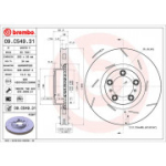 Piduriketas BREMBO 09.C549.31