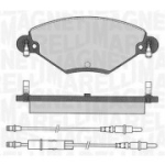 Piduriklotsi komplekt, ketaspidur MAGNETI MARELLI 363916060181