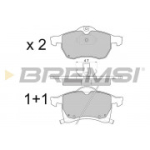 Piduriklotsi komplekt, ketaspidur BREMSI BP2811
