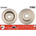 Piduriketas TRW DF4493