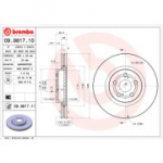 Piduriketas BREMBO 09.9817.11