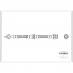 Pidurivoolik CORTECO 19030294