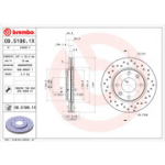 Piduriketas BREMBO 09.5196.1X