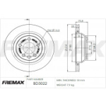 Piduriketas FREMAX BD-3022
