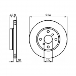 Piduriketas BOSCH 0 986 478 585