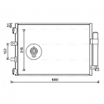 Kondensaator, kliimaseade AVA Clever Choice FD5487D