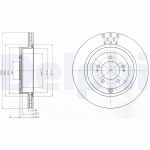 Piduriketas DELPHI BG4204C