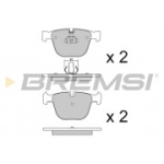 Piduriklotsi komplekt, ketaspidur BREMSI BP3115