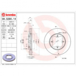 Piduriketas BREMBO 09.5290.14