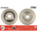 Piduriketas TRW DF4902S