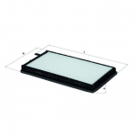 Filter, salongi&otilde;hk MAHLE ORIGINAL LA 80