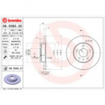 Piduriketas BREMBO 08.5085.21