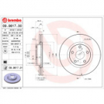 Piduriketas BREMBO 09.9817.31