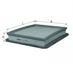 &Otilde;hufilter MAHLE ORIGINAL LX 1826