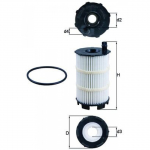 &Otilde;lifilter MAHLE ORIGINAL OX 350/4D