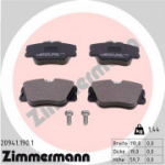 Piduriklotsi komplekt, ketaspidur ZIMMERMANN 20941.190.1