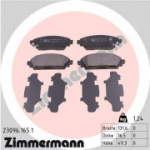 Piduriklotsi komplekt, ketaspidur ZIMMERMANN 23096.165.1