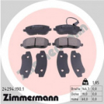 Piduriklotsi komplekt, ketaspidur ZIMMERMANN 24294.190.1