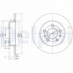 Piduriketas DELPHI BG2696