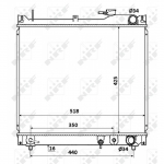 Radiaator, mootorijahutus NRF 53914