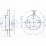 Piduriketas DELPHI BG3858