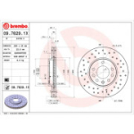Piduriketas BREMBO 09.7629.1X