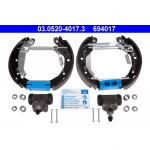 Piduriklotside komplekt ATE 03.0520-4017.3