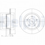 Piduriketas DELPHI BG4533C