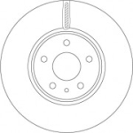 Piduriketas TRW DF6811
