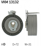 Pingutusrull, hammasrihm SKF VKM 13132