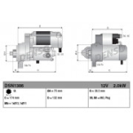 Starter DENSO DSN1386
