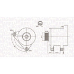 Generaator MAGNETI MARELLI 063731674010