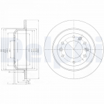 Piduriketas DELPHI BG4138