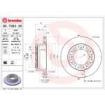 Piduriketas BREMBO 09.7263.30