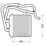 Soojusvaheti, salongik&uuml;te DENSO DRR12003