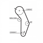 Hammasrihm GATES 5352XS