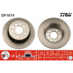 Piduriketas TRW DF1674