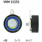 Pingutusrull, hammasrihm SKF VKM 11151