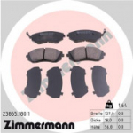 Piduriklotsi komplekt, ketaspidur ZIMMERMANN 23865.180.1