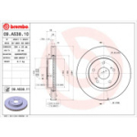 Piduriketas BREMBO 09.A538.11